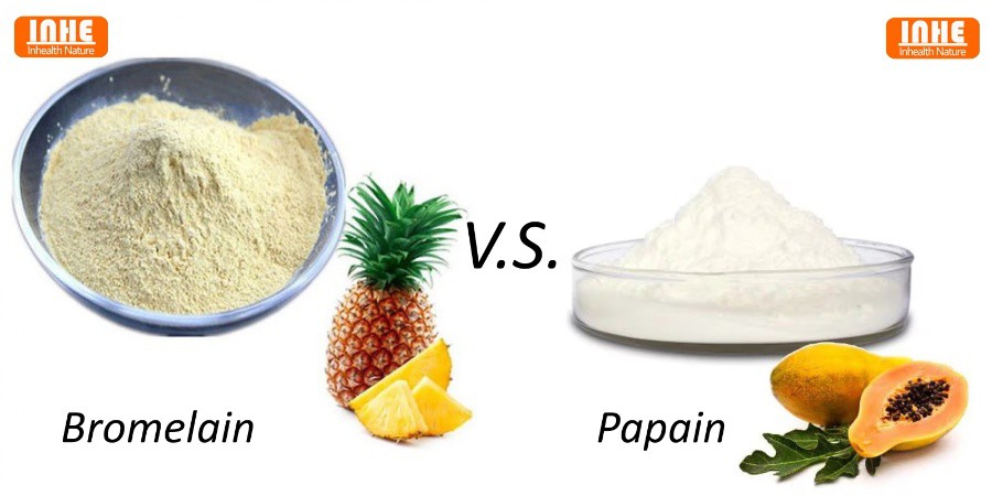 Bromelain vs Papain