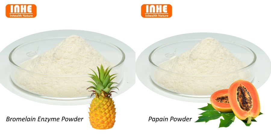 Inhealth Nature Bromelain Enzyme Powder and Papain Powder